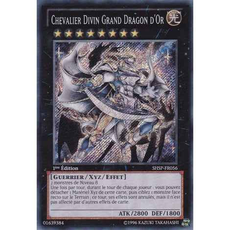 Chevalier Divin Grand Dragon d'Or SHSP-FR056