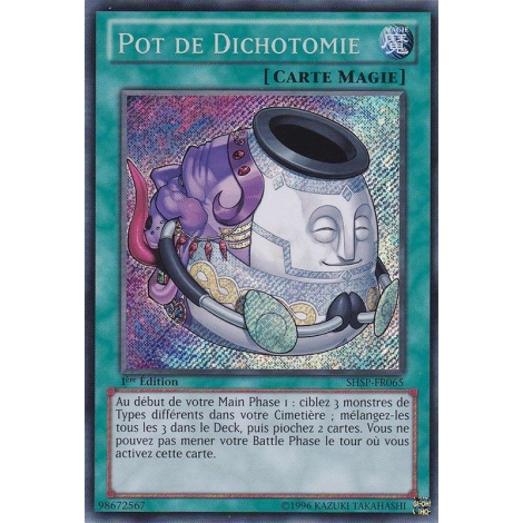 Pot de Dichotomie SHSP-FR065