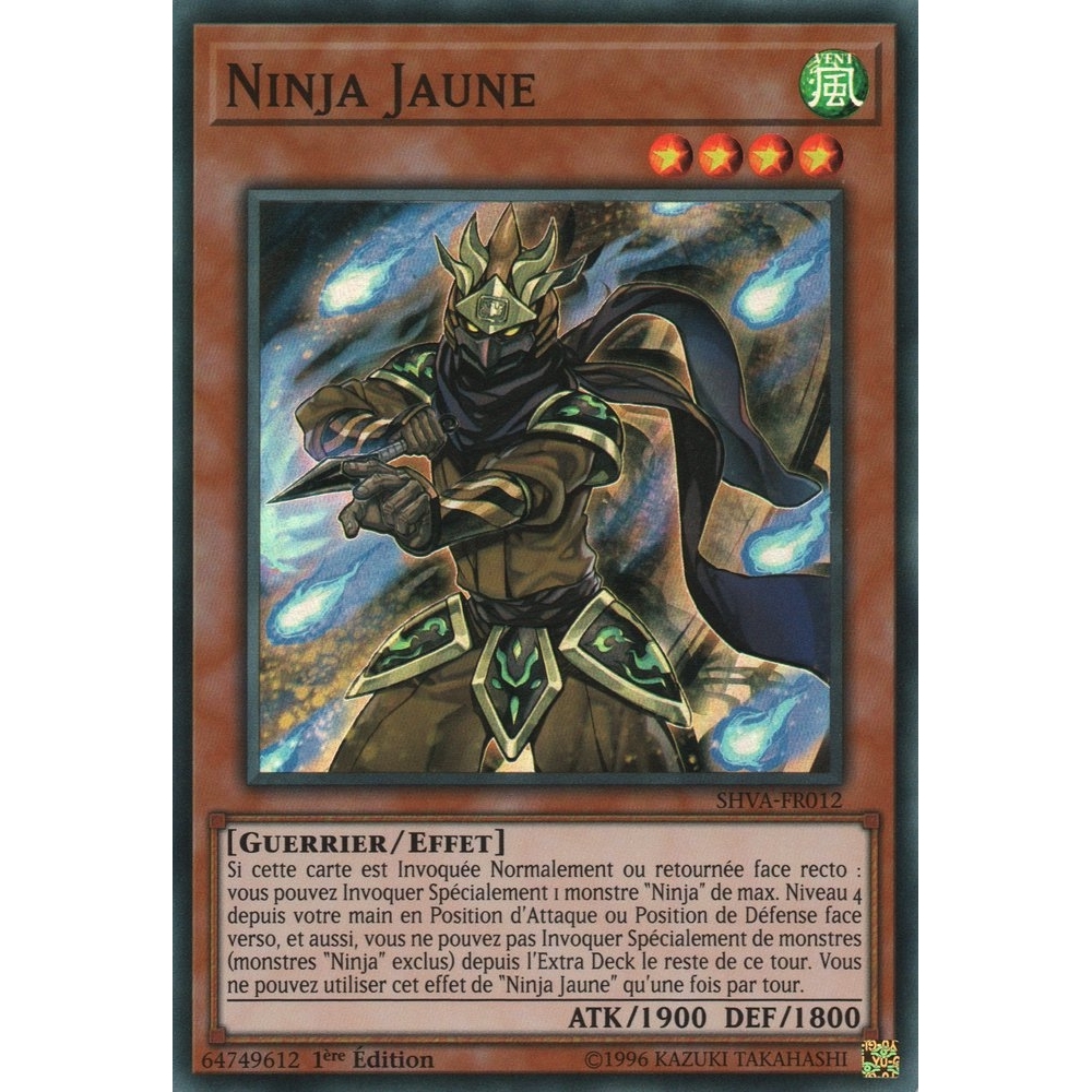 Ninja Jaune SHVA-FR012