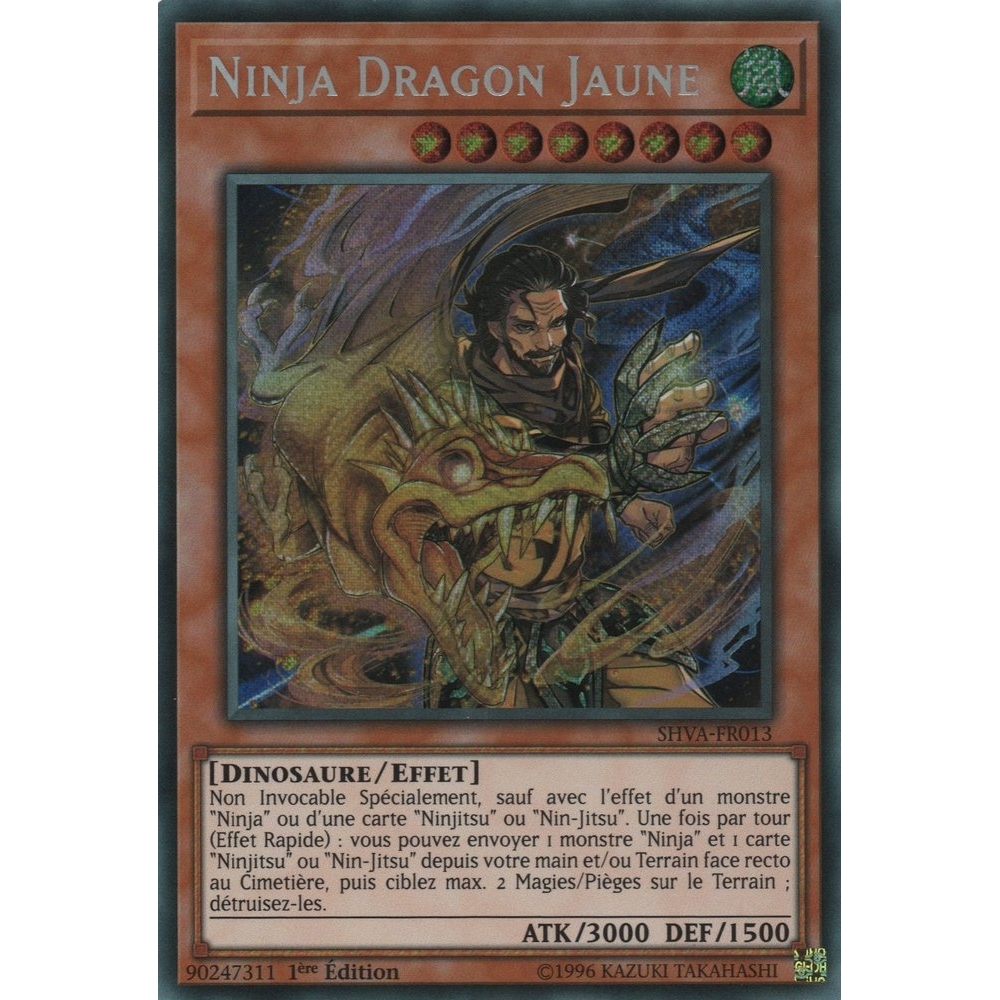 Ninja Dragon Jaune SHVA-FR013