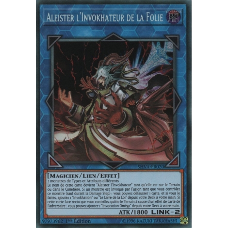 Aleister l'Invokhateur de la Folie SHVA-FR020