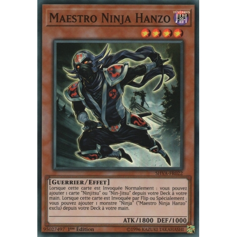 Maestro Ninja Hanzo SHVA-FR022