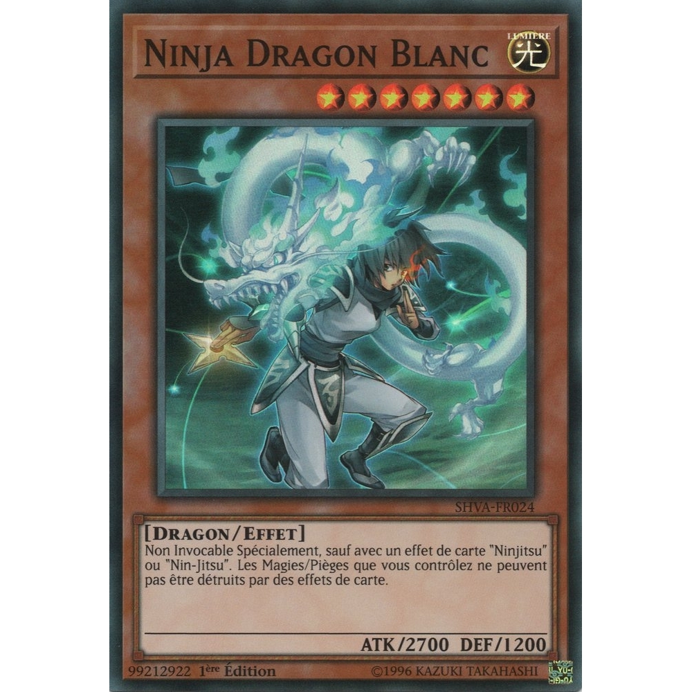 Ninja Dragon Blanc SHVA-FR024