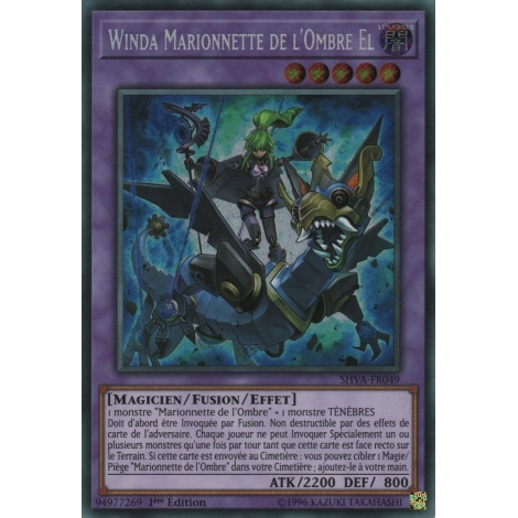 Winda Marionnette de l'Ombre El SHVA-FR049