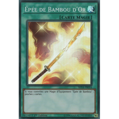 Épée de Bambou d'Or SHVA-FR054
