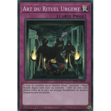 Art du Rituel Urgent SHVA-FR060