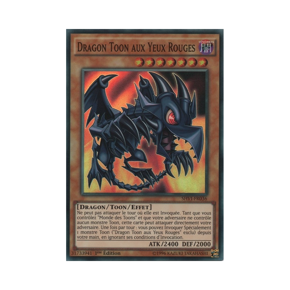 Dragon Toon aux Yeux Rouges SHVI-FR036