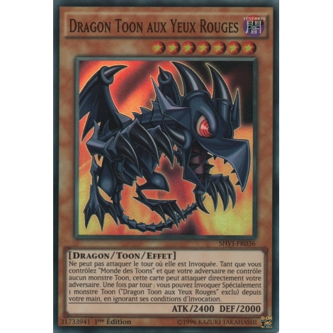 Dragon Toon aux Yeux Rouges SHVI-FR036