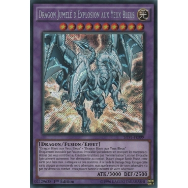 Dragon Jumelé d'Explosion aux Yeux Bleus SHVI-FR099