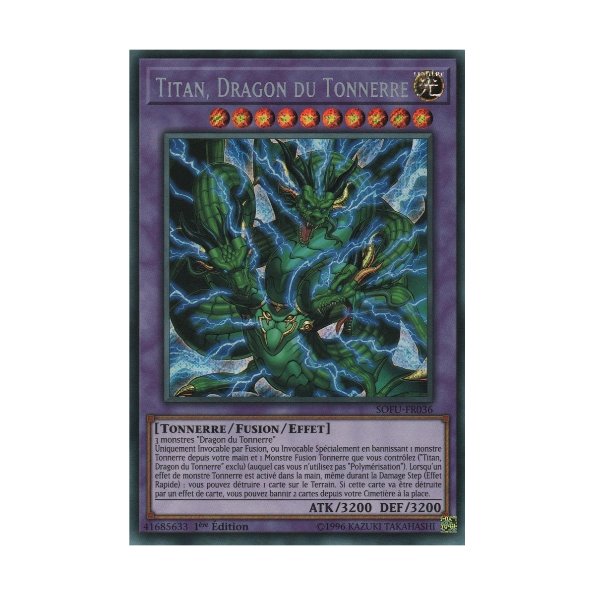 Titan Dragon du Tonnerre SOFU-FR036