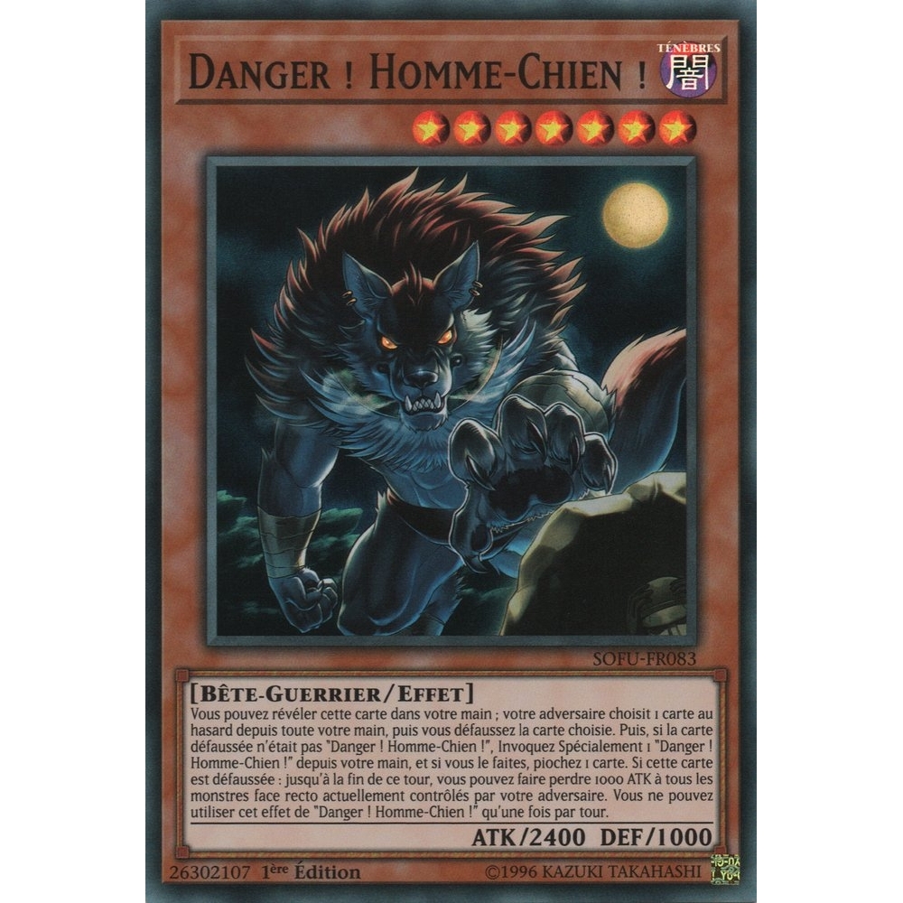 Danger ! Homme-Chien ! SOFU-FR083