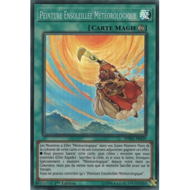 Peinture Ensoleillée Météorologique SPWA-FR039