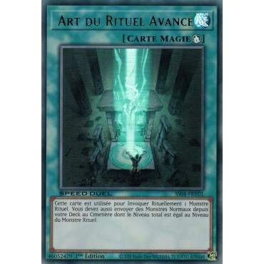 Art du Rituel Avancé SS04-FRV01