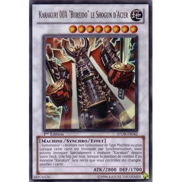 Karakuri 00X "Bureido" le Shogun d'Acier STOR-FR042