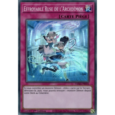 Effroyable Ruse de l'Archdémon TAMA-FR026