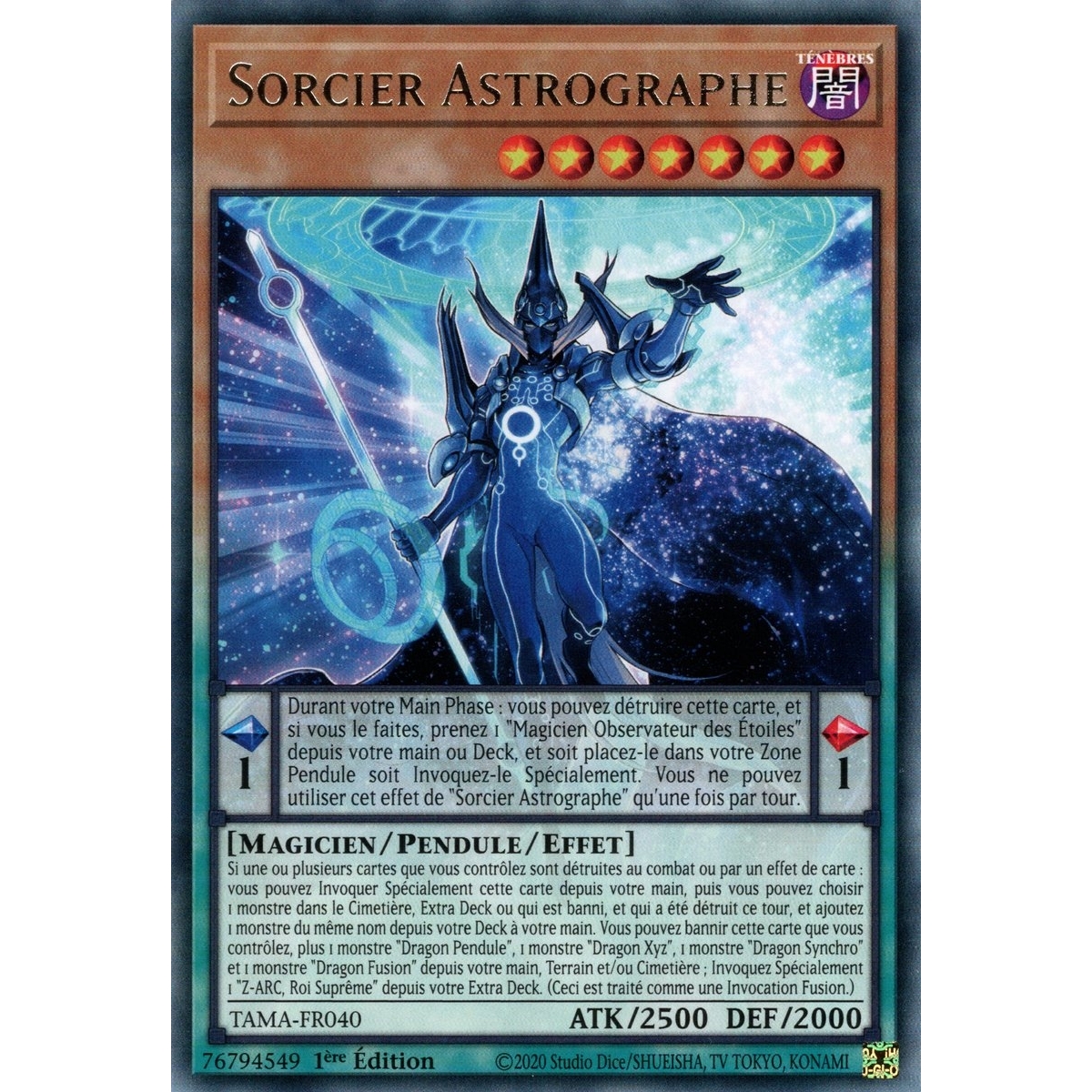 Sorcier Astrographe TAMA-FR040