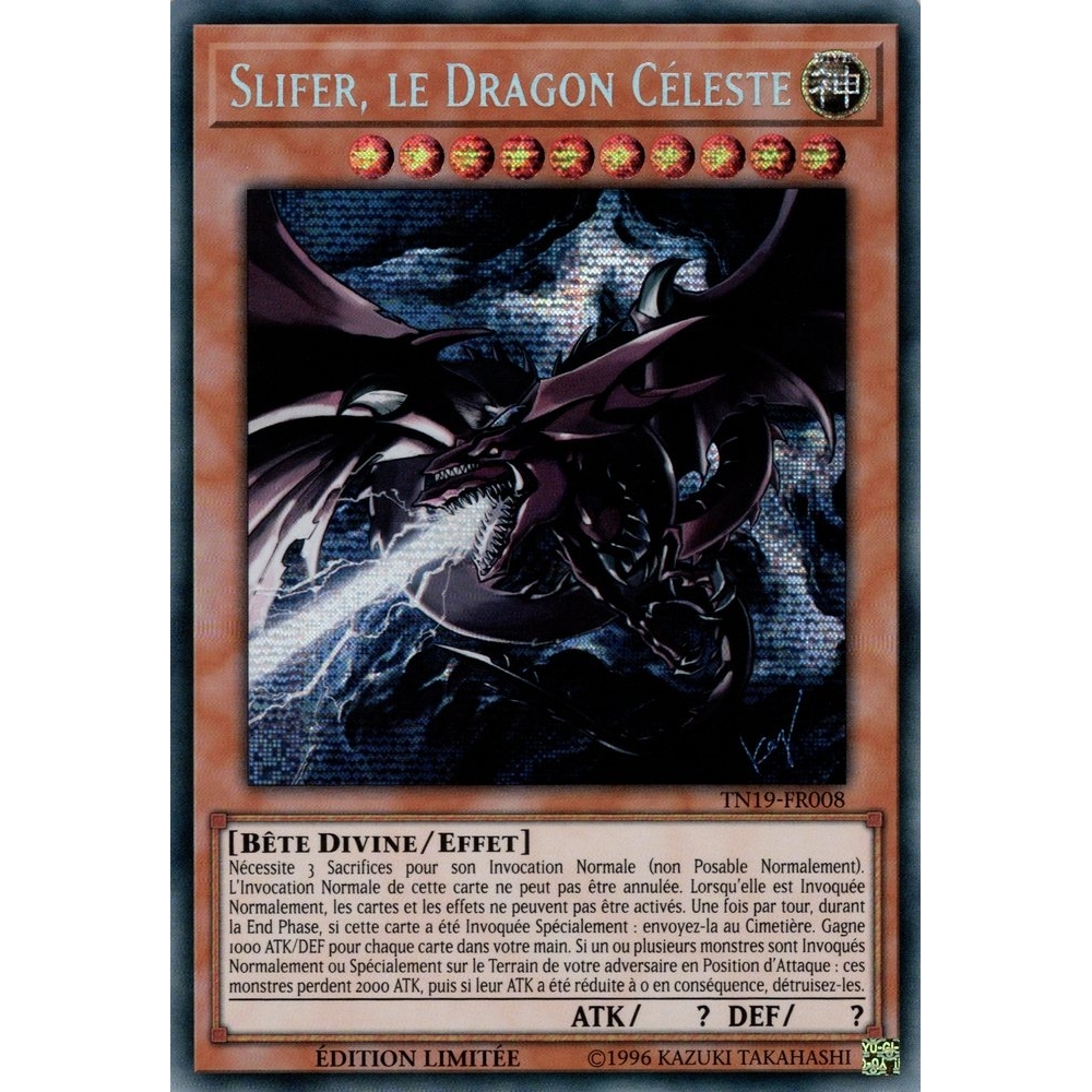 Slifer le Dragon Céleste TN19-FR008