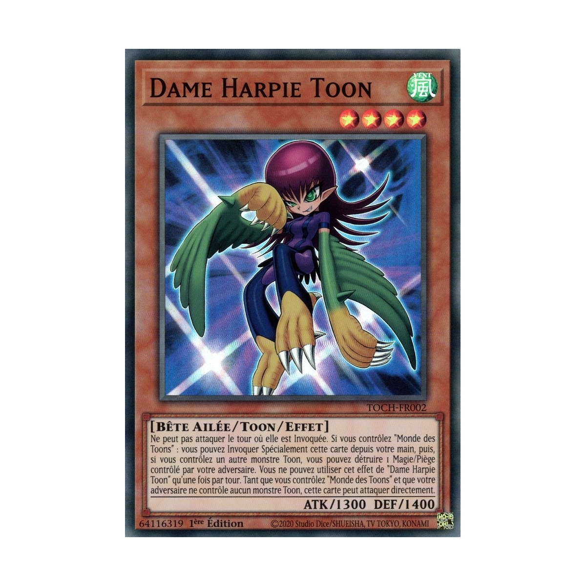 Dame Harpie Toon TOCH-FR002