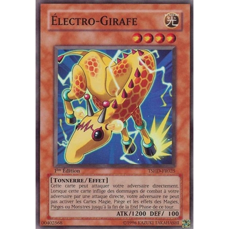 Électro-Girafe TSHD-FR025