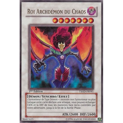 Roi Archdémon du Chaos TSHD-FR041