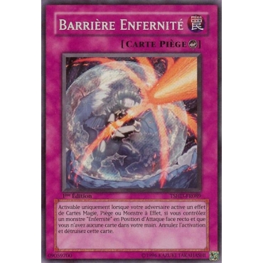 Barrière Enfernité TSHD-FR089