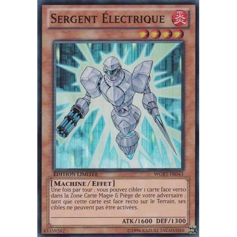 Sergent Électrique WGRT-FR043