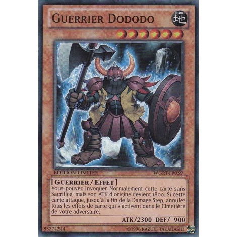 Guerrier Dododo WGRT-FR059