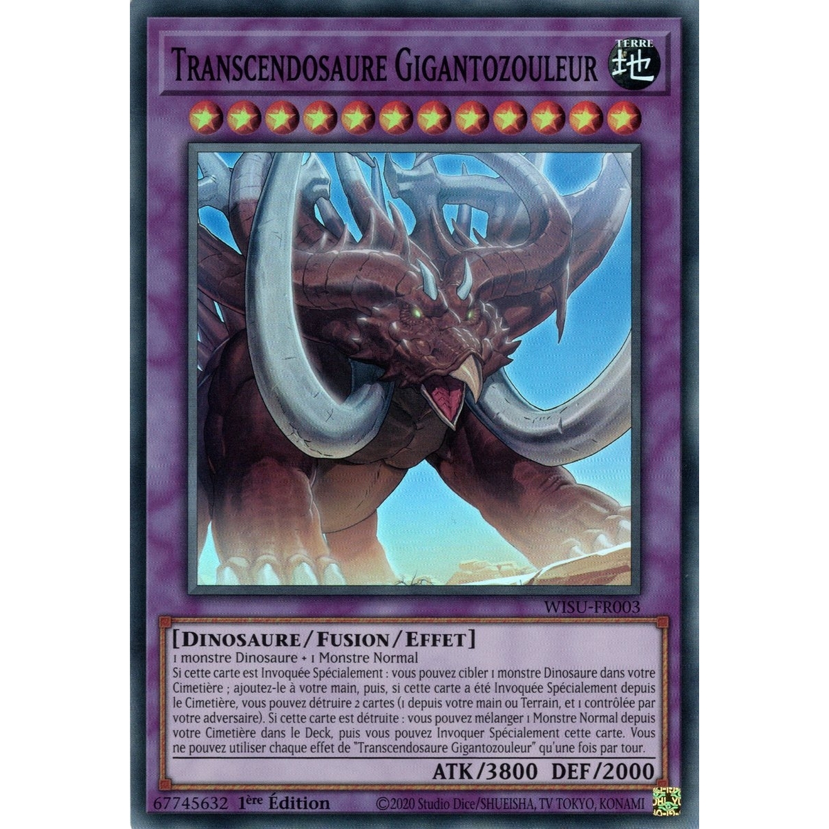 Transcendosaure Gigantozouleur WISU-FR003