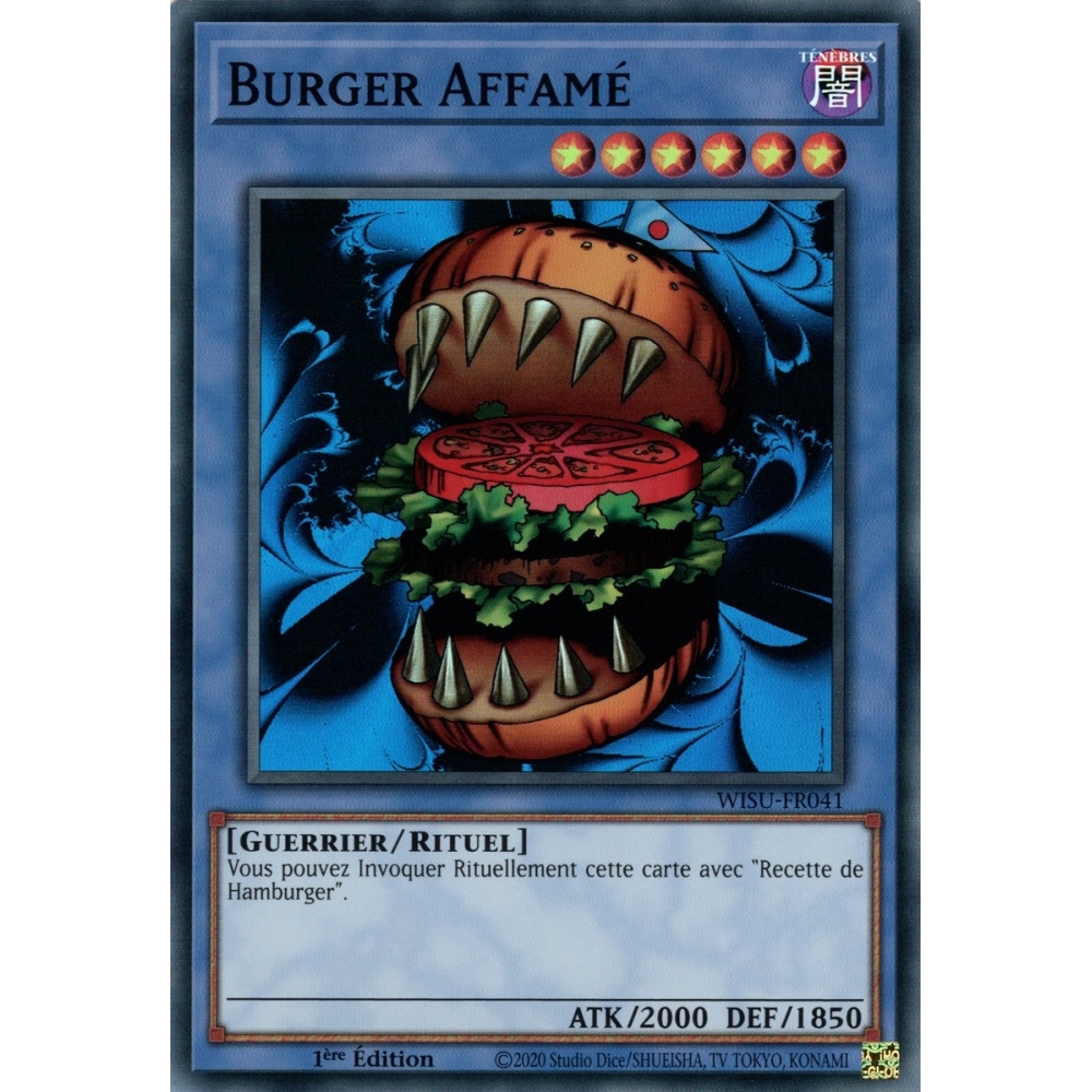 Burger Affamé WISU-FR041