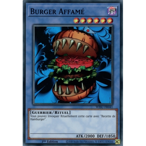 Burger Affamé WISU-FR041