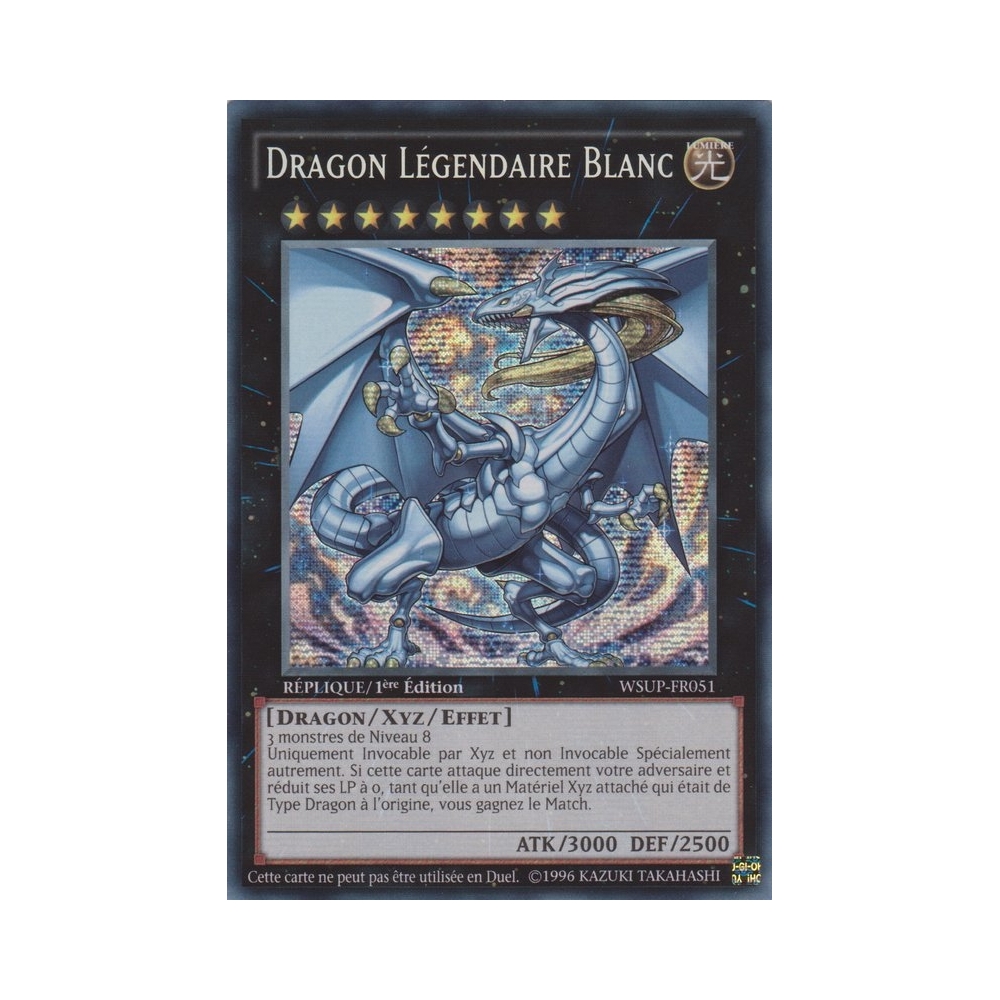 Dragon Légendaire Blanc WSUP-FR051