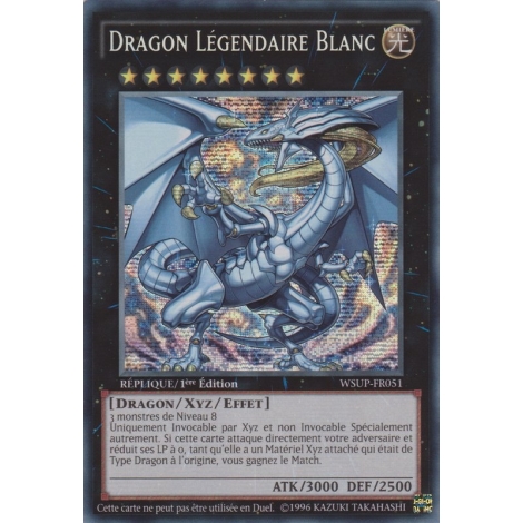 Dragon Légendaire Blanc WSUP-FR051