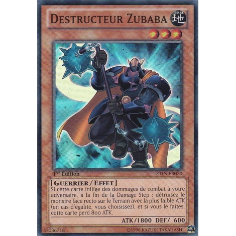 Destructeur Zubaba ZTIN-FR020