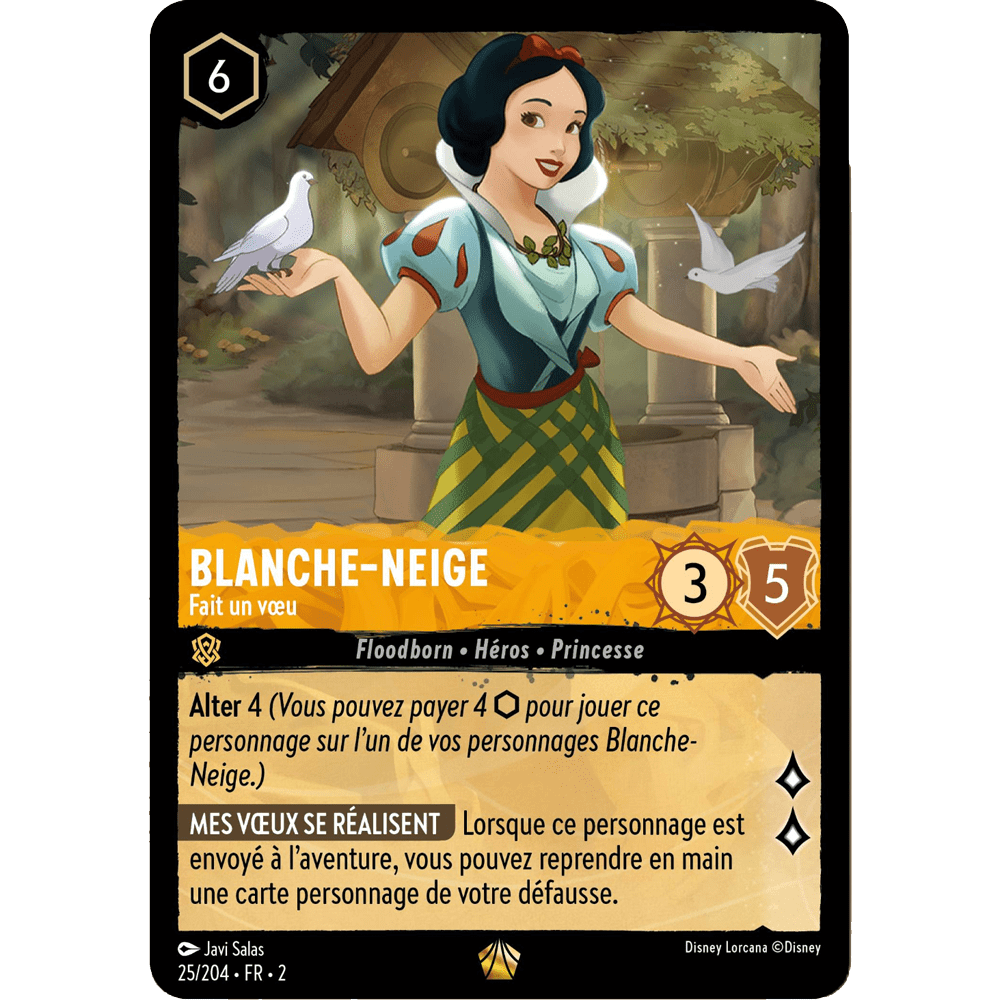 Blanche-Neige 25/204 : carte Lorcana