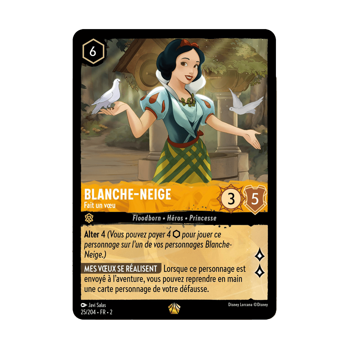 Blanche-Neige 25/204 : carte Lorcana