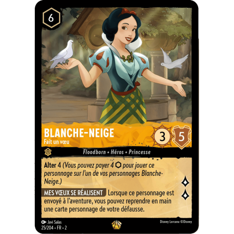 Blanche-Neige 25/204 : carte Lorcana