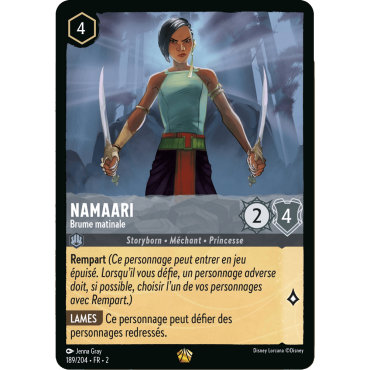 Namaari 189/204 : carte Lorcana