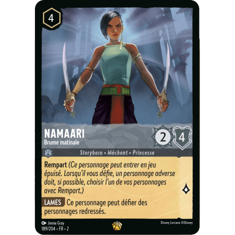 Namaari 189/204 : carte Lorcana