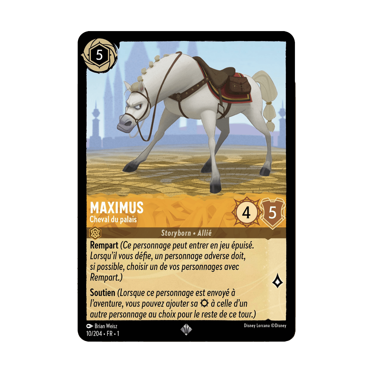 Maximus 10/204 : carte Lorcana