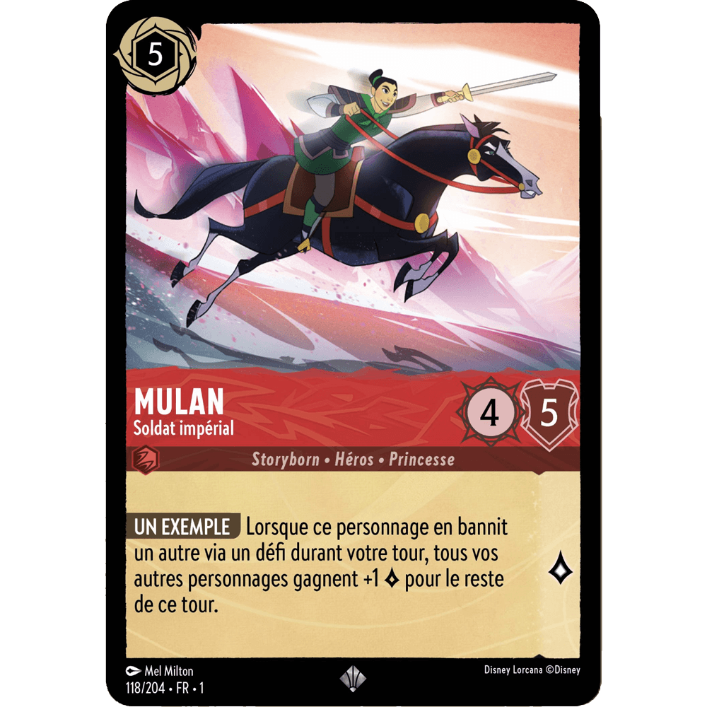 Mulan - Lorcana Chapitre 1 : Premier Chapitre