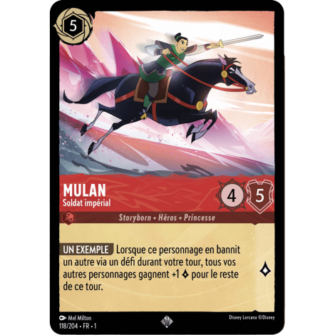 Mulan - Lorcana Chapitre 1 : Premier Chapitre
