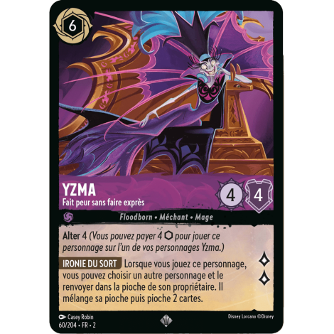 Yzma 60/204 : carte Lorcana