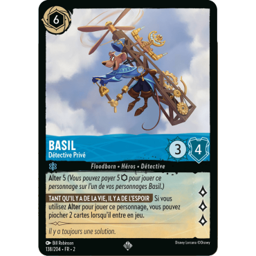 Basil 138/204 : carte Lorcana