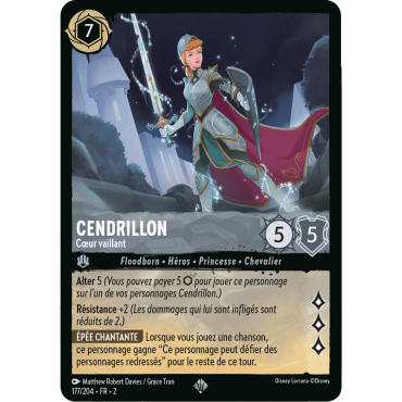 Cendrillon 177/204 : carte Lorcana