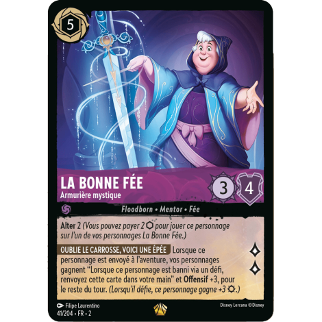 La Bonne Fée 41/204 : carte Lorcana