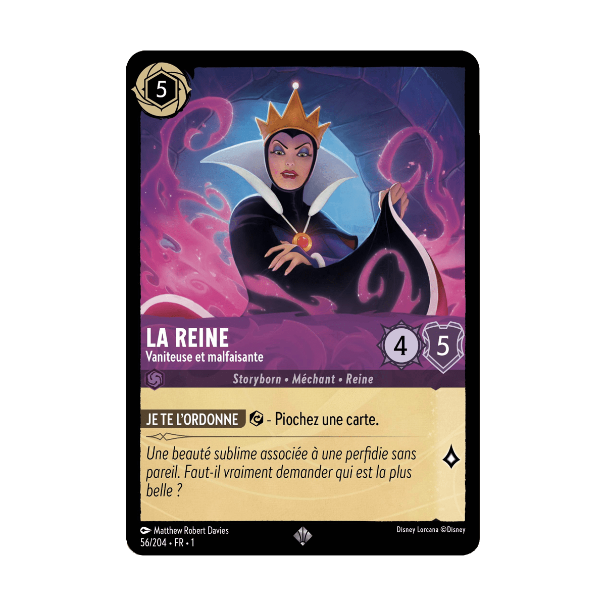 La Reine 56/204 : carte Lorcana