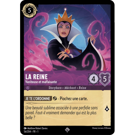 La Reine 56/204 : carte Lorcana