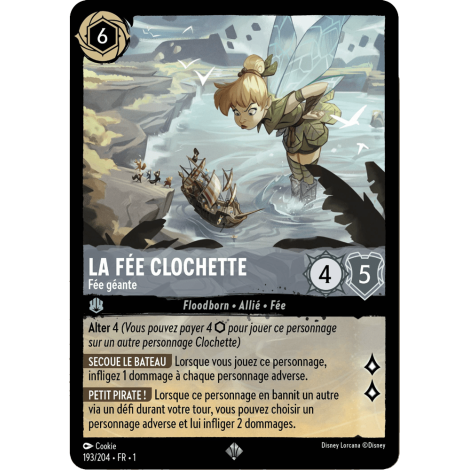 La Fée Clochette 193/204 : carte Lorcana