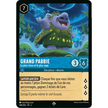 Grand Pabbie - Lorcana Chapitre 2 : L'Ascension des Floodborn