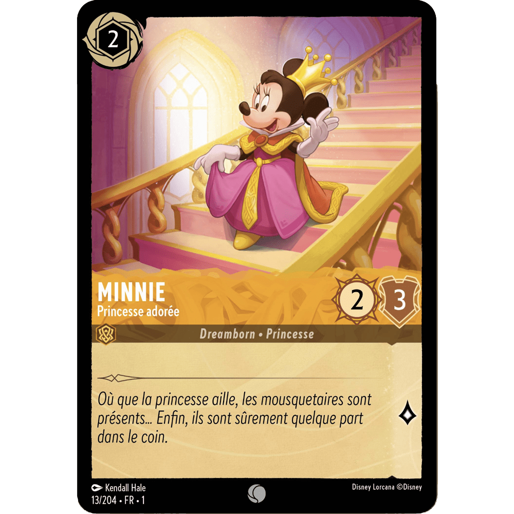 Minnie 13/204 : carte Lorcana